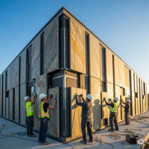 fachadas de piedra natural